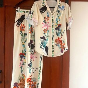 Matching lightweight resort wear